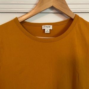 JCrew T-Shirt Dress. Golden Color. Size:S